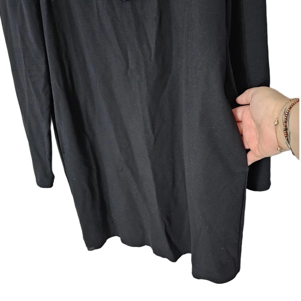 Sunday Best Aritzia Eliza Long Sleeve Ponte Ruffle Dress - Picture 6 of 11